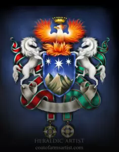 Coat of Arms Painting