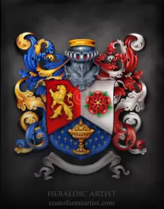Coat of Arms Painting