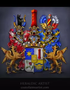 Coat of Arms Painting