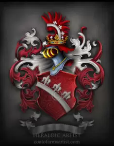 Coat of Arms Painting
