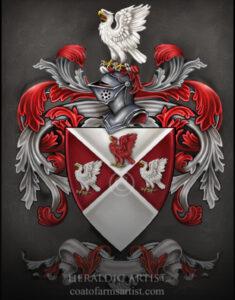 Coat of Arms Painting
