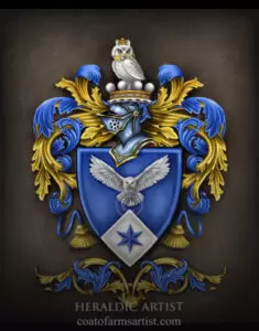Coat of Arms Painting